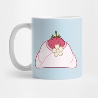 Sakura strawberry daifuku Mug